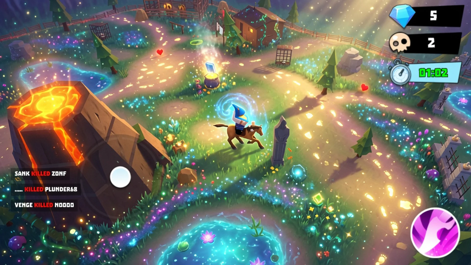 Pixel Battle IO: Magic Land screenshot